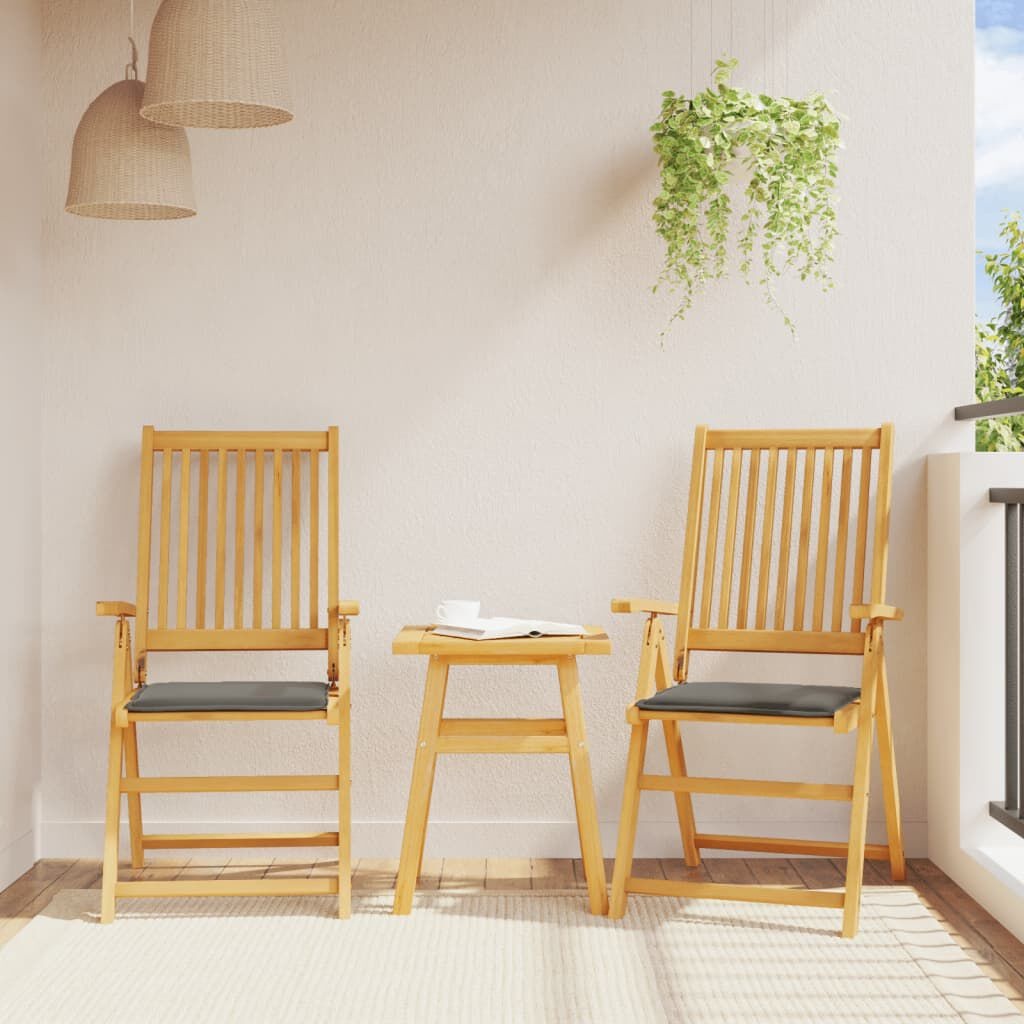vidaXL Tuinkussens 4x Antraciet 45x45cm -42%! Gebruikt
