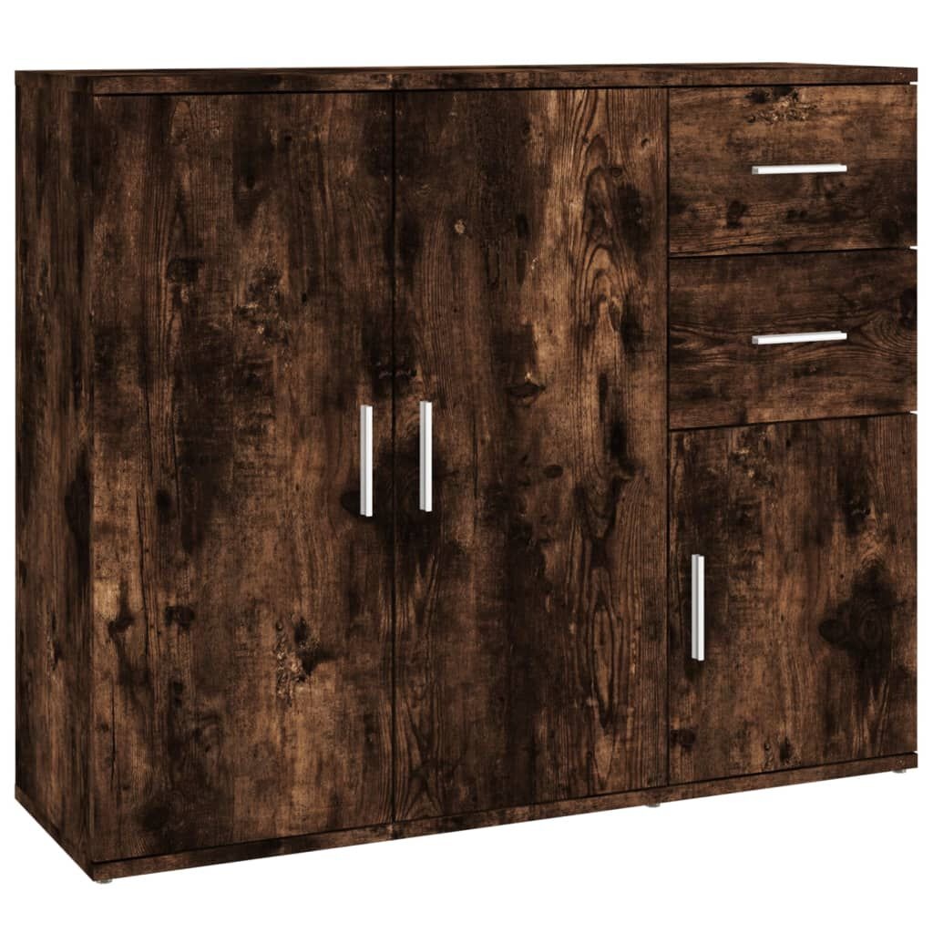 Dressoir Gerookt Eiken 91cm - 35% Korting! OP=OP