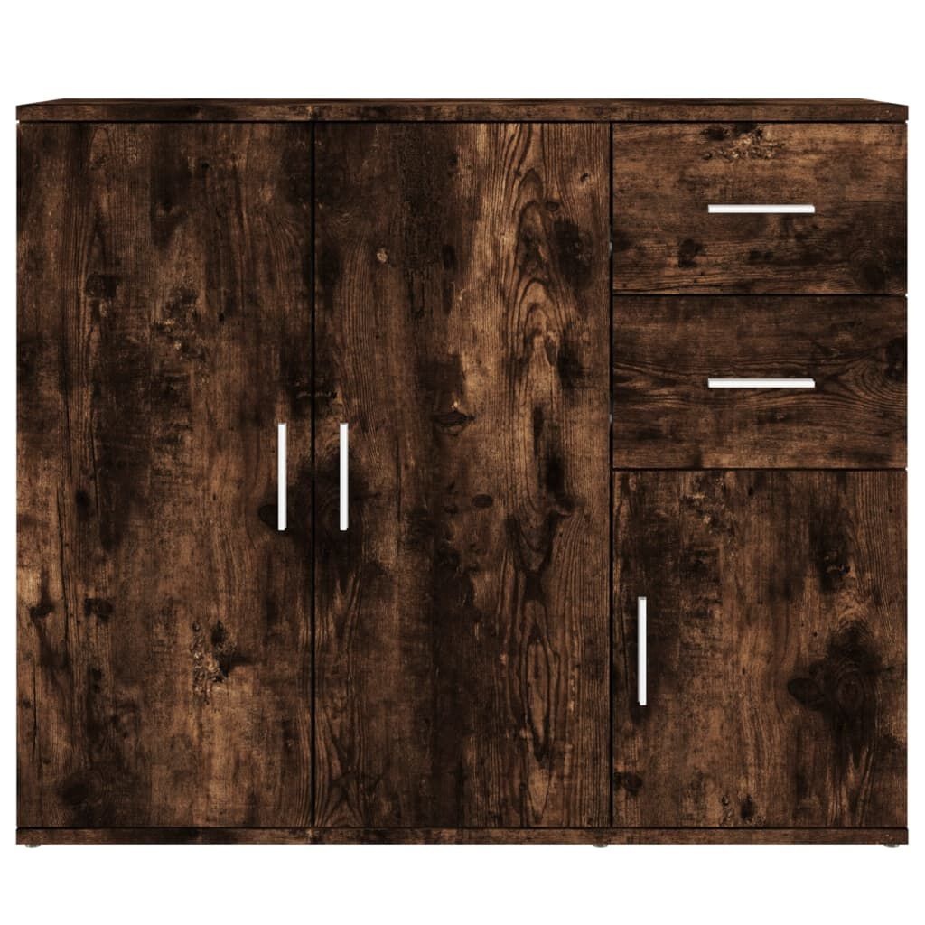 Dressoir Gerookt Eiken 91cm - 35% Korting! OP=OP