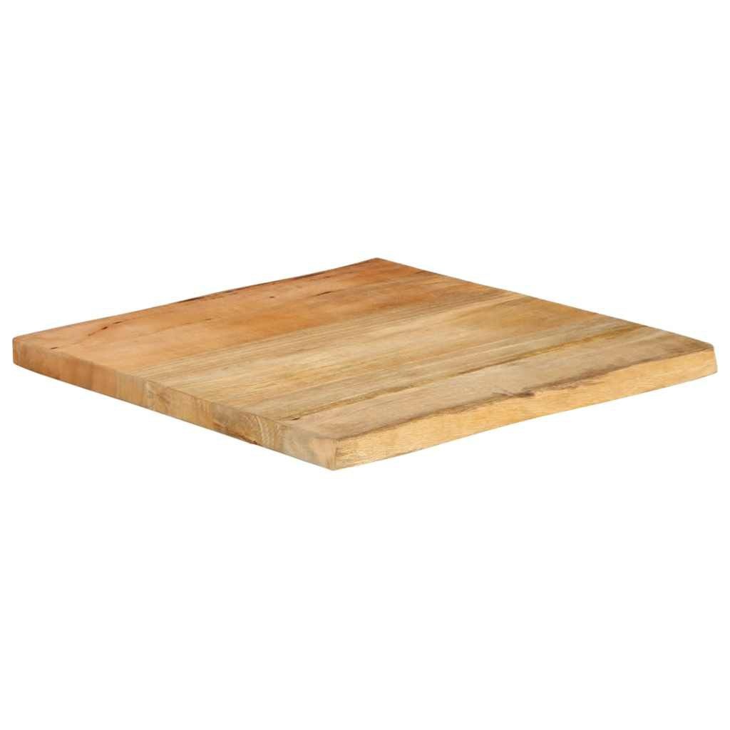 VidaXL Tafelblad Mango 40x40cm - Natuurlijke Rand - 35% Korting!