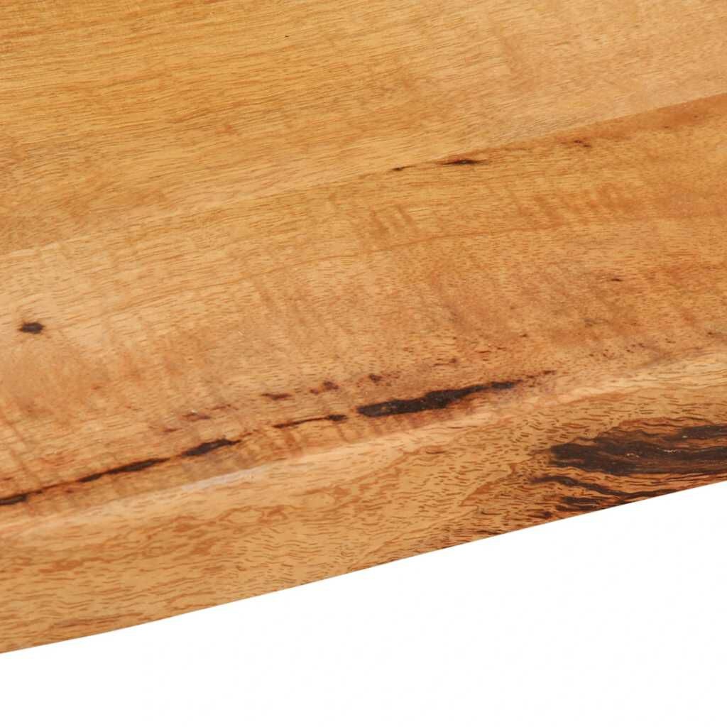 VidaXL Tafelblad Mango 40x40cm - Natuurlijke Rand - 35% Korting!