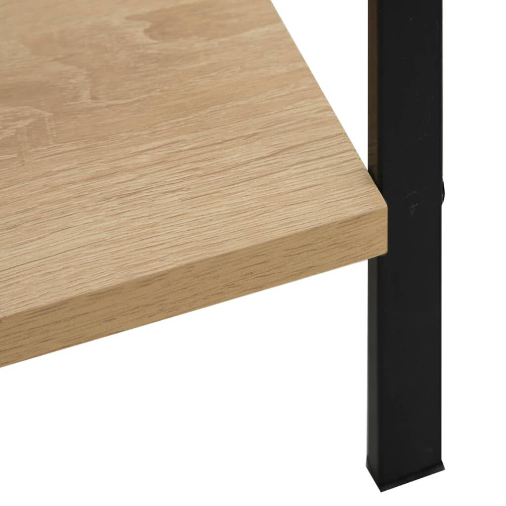 vidaXL Boekenkast Eiken - 5 Schappen - 35% Korting!