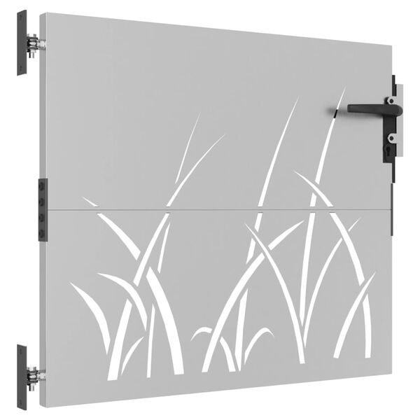 vidaXL Cortenstaal Poort Grasdesign 85x75cm - 35% Korting!