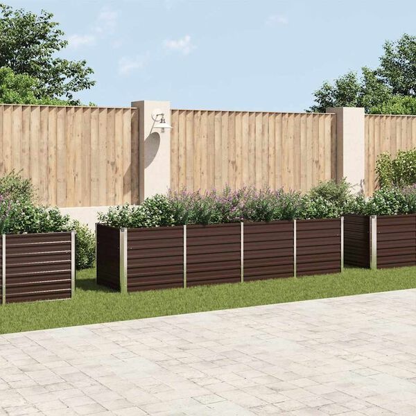 VidaXL Plantenbak Verhoogd 320cm Bruin - 35% Korting!