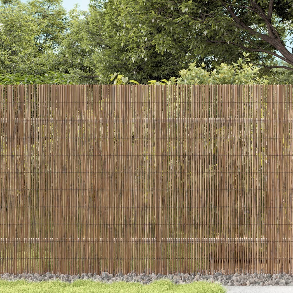 vidaXL Riet Tuinscherm 600x100 cm - 35% Korting!