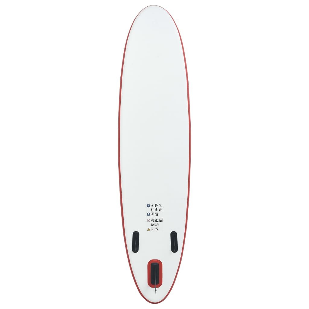 vidaXL SUP Board Set Rood/Wit - 35% Korting!
