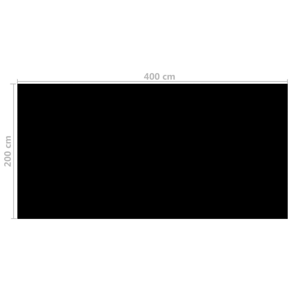 Zwembadhoes 400x200cm Zwart - 35% Korting! Zo goed als nieuw!