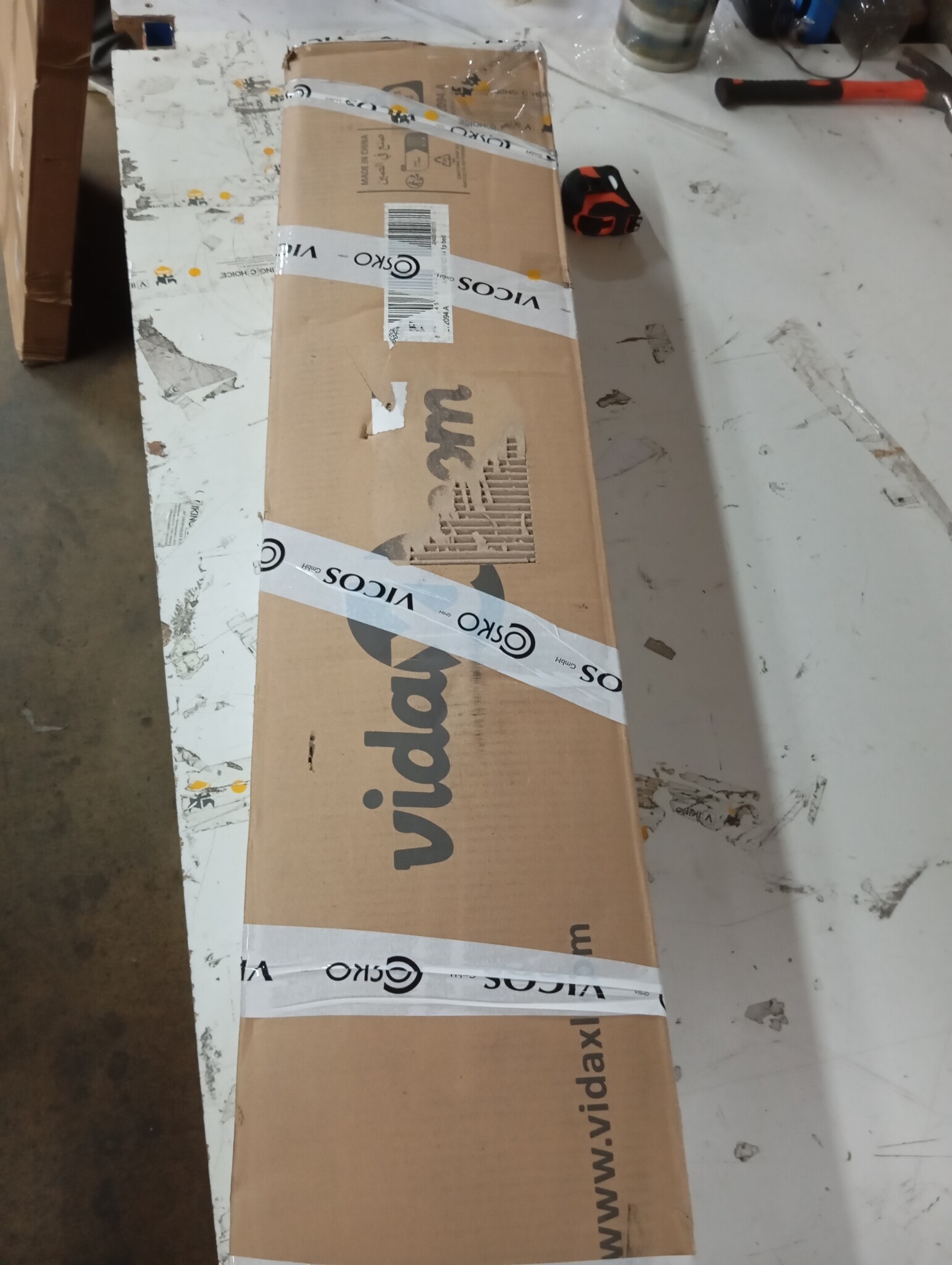 VidaXL Bedframe 180x200 Wit - 60% Korting! (Zonder Montage)