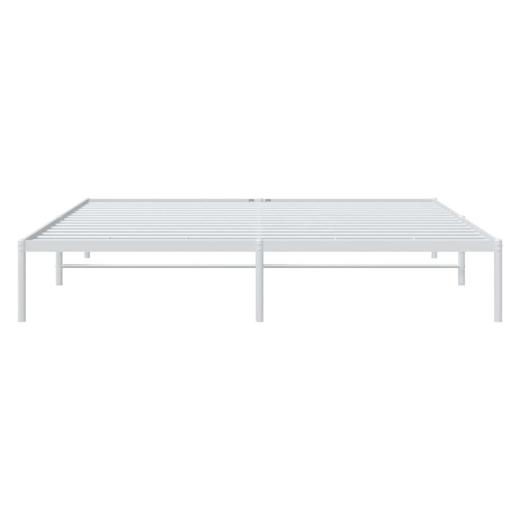 VidaXL Bedframe 180x200 Wit - 60% Korting! (Zonder Montage)