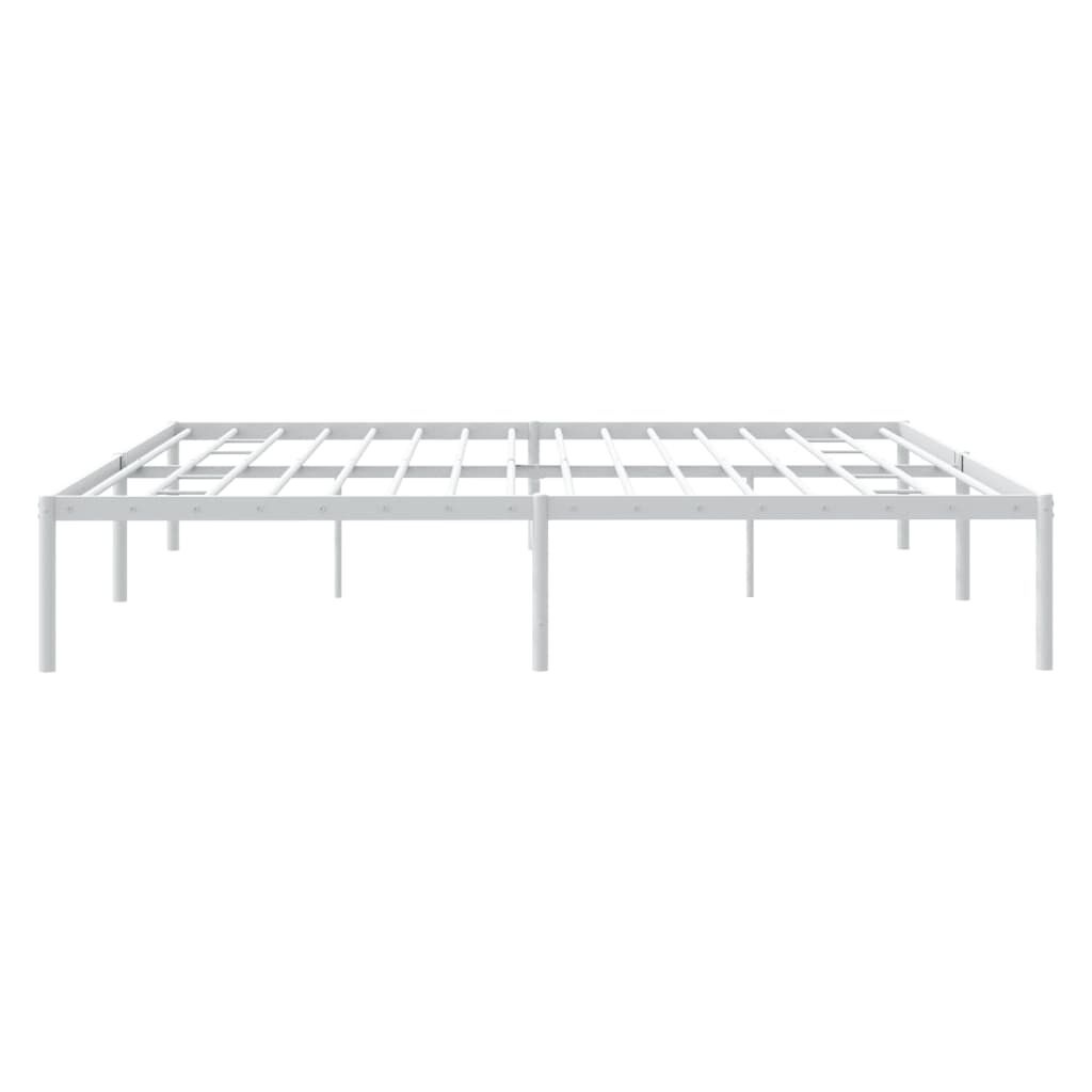 VidaXL Bedframe 180x200 Wit - 60% Korting! (Zonder Montage)