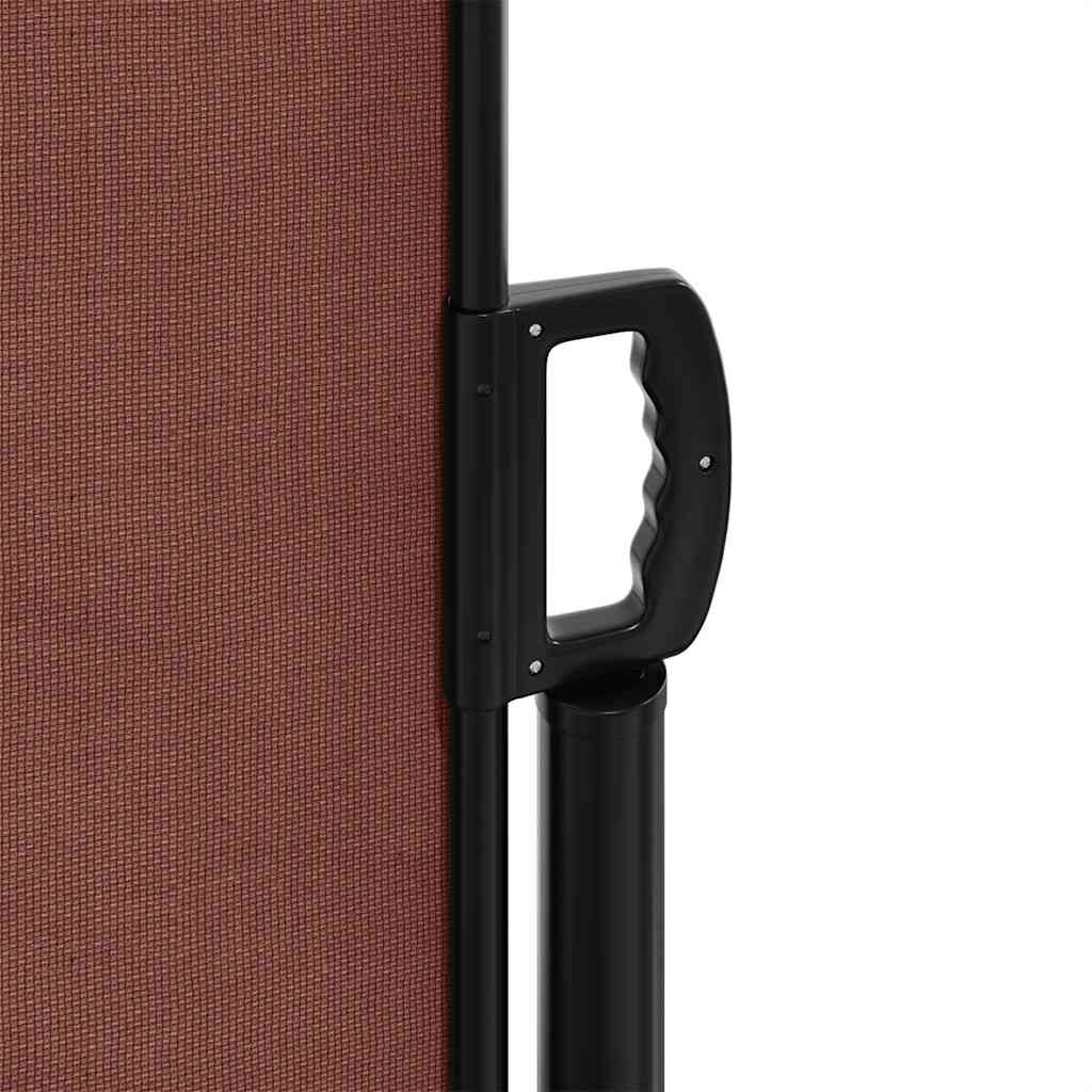 vidaXL Uittrekbaar Windscherm Bruin 100x500 cm - 35% Korting!