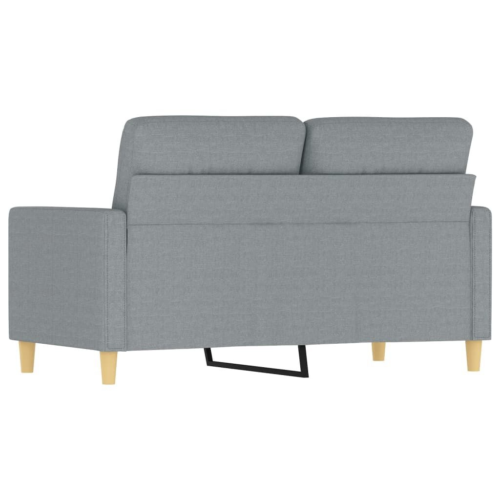 vidaXL Tweezitsbank Lichtgrijs - 120cm - 35% Korting!
