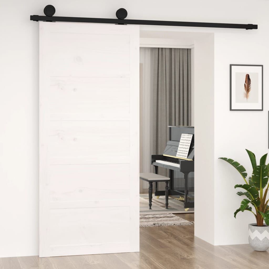 Schuifdeur Grenenhout Wit 90cm - 35% Korting! Zo Goed Als Nieuw