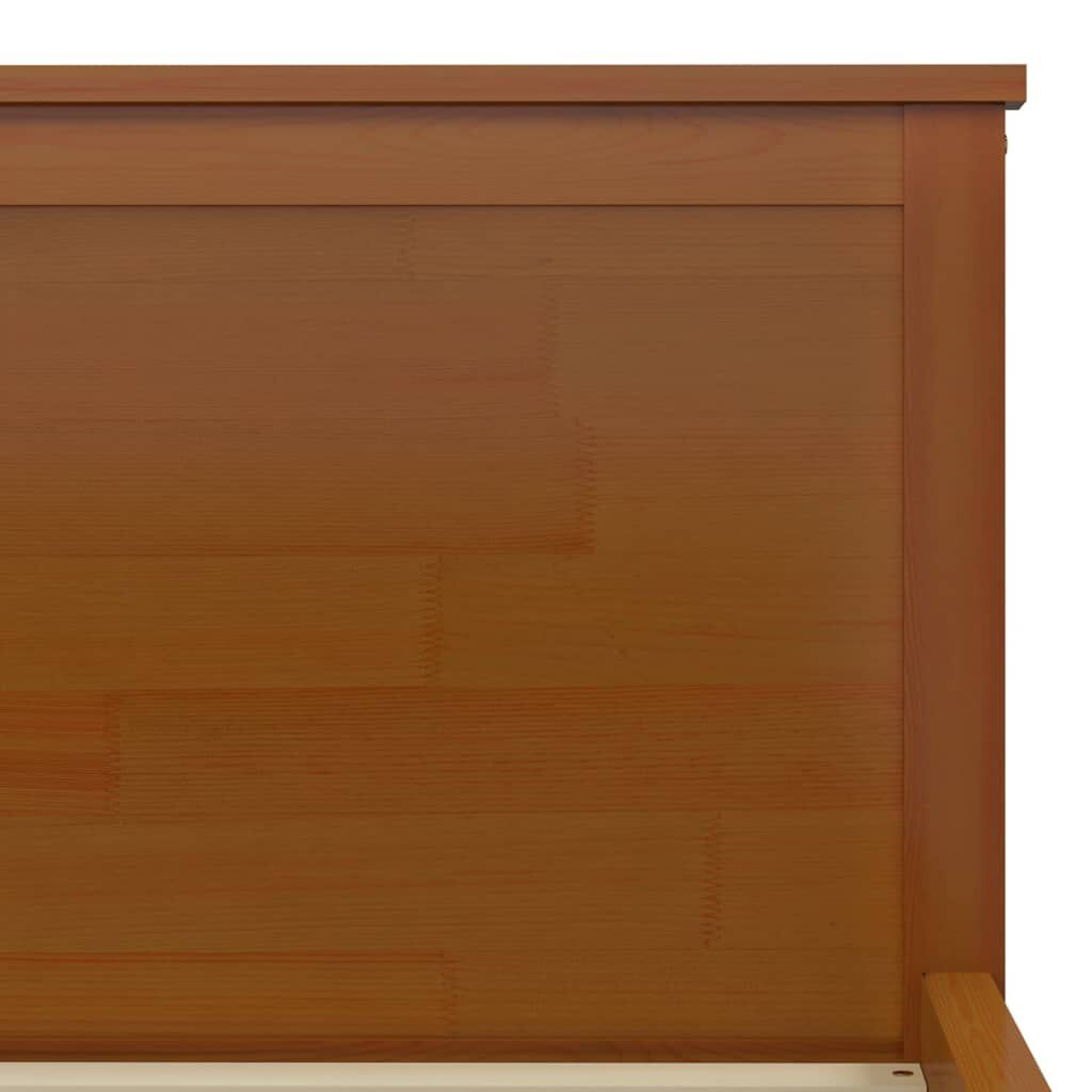 vidaXL Bedframe Grenen 90x200 Honingbruin -35% Korting!