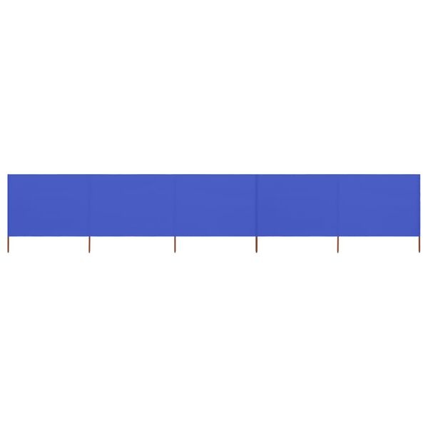 VidaXL Windscherm 600cm Azuurblauw - 35% Korting! (Geen Handleiding)