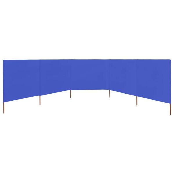VidaXL Windscherm 600cm Azuurblauw - 35% Korting! (Geen Handleiding)