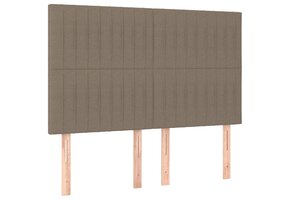 VidaXL Hoofdborden (4 st) Taupe 72cm - 35% Korting!