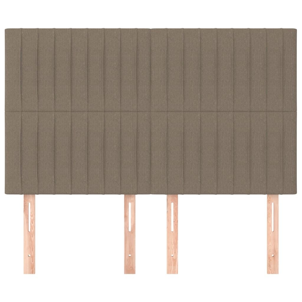 VidaXL Hoofdborden (4 st) Taupe 72cm - 35% Korting!