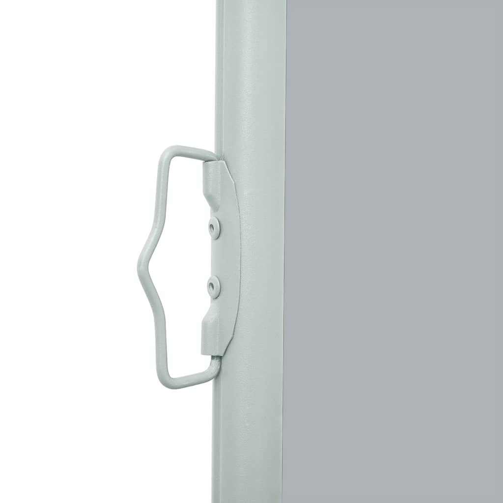 vidaXL Uittrekbaar Tuinscherm 140x500cm Grijs - 35% Korting!