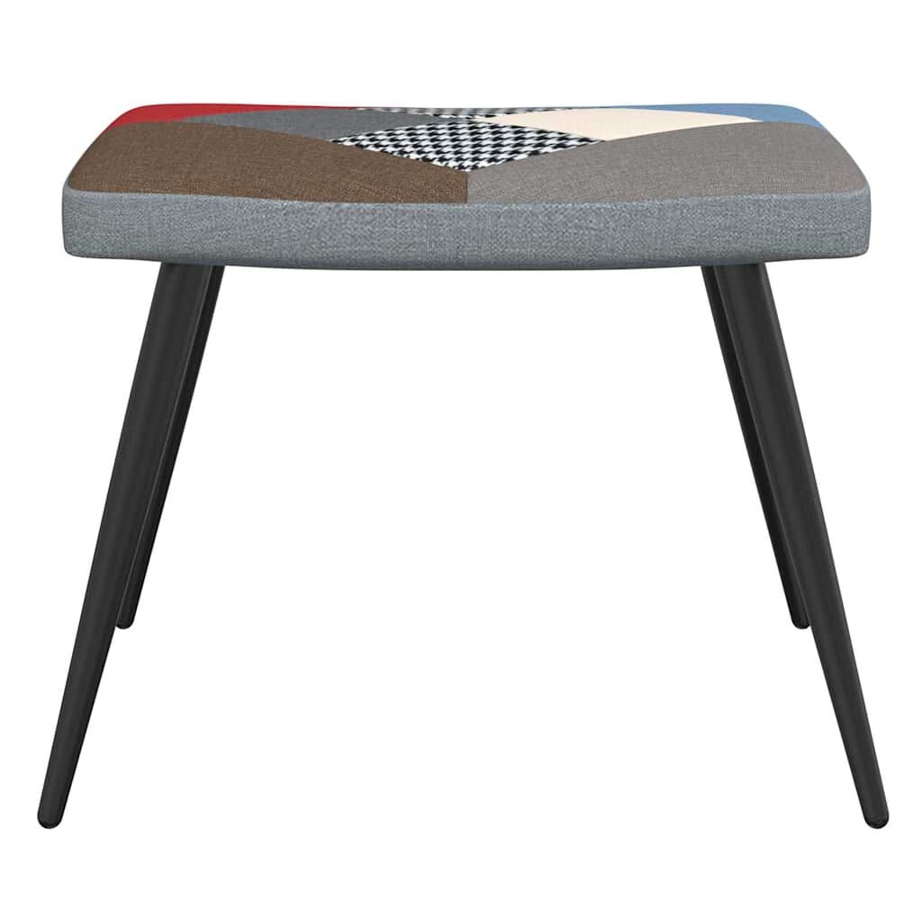 Relaxstoel met Voetenbank Patchwork - 35% Korting!