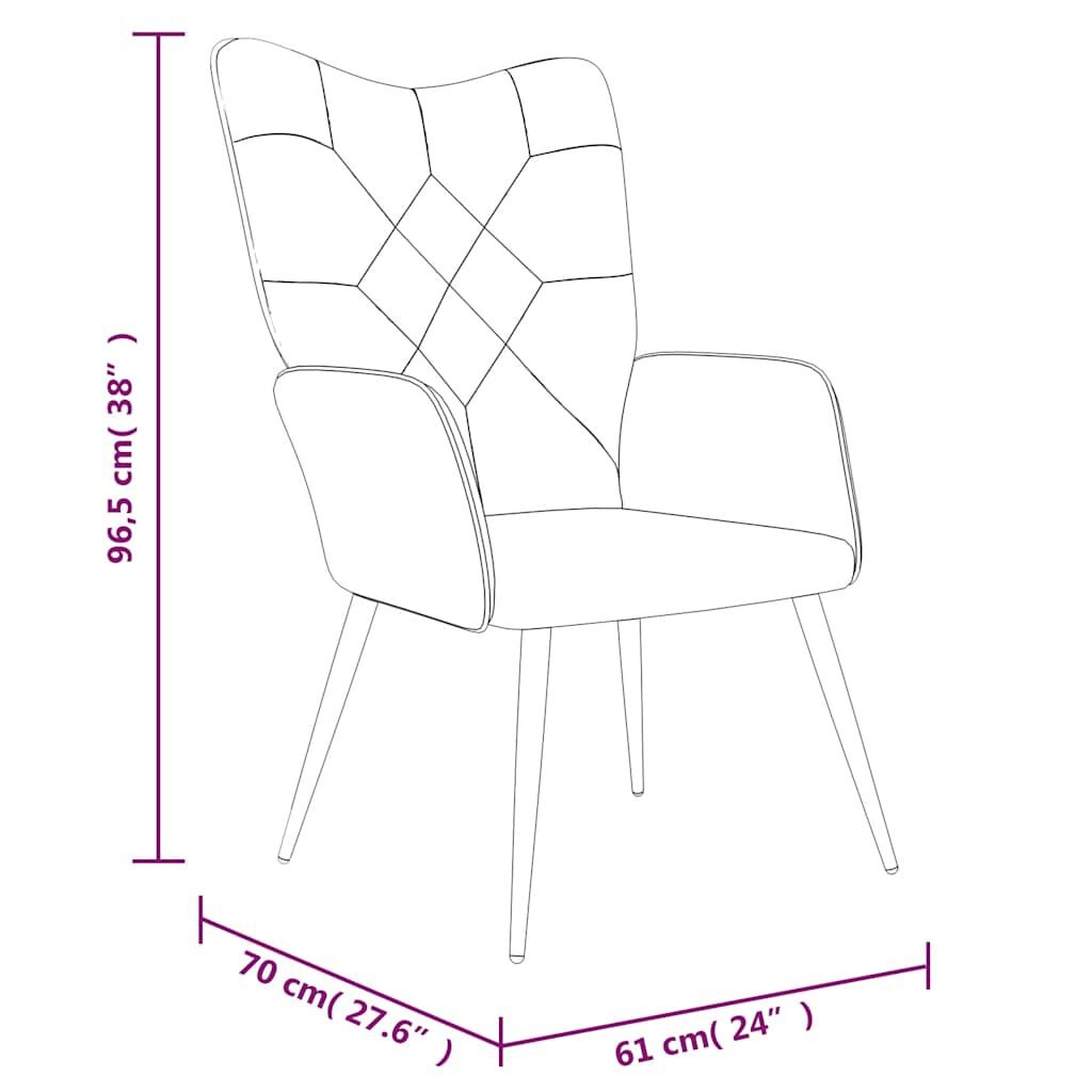 Relaxstoel met Voetenbank Patchwork - 35% Korting!