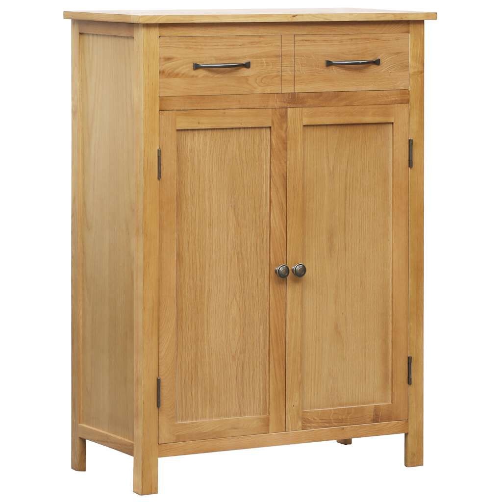 vidaXL Eiken Schoenenkast 76cm - 35% Korting! Op=Op!