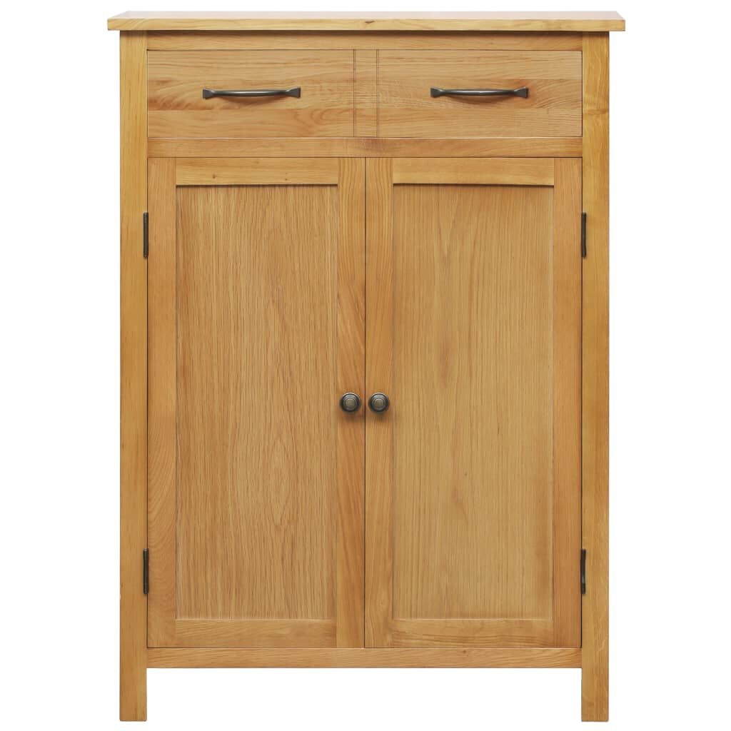 vidaXL Eiken Schoenenkast 76cm - 35% Korting! Op=Op!