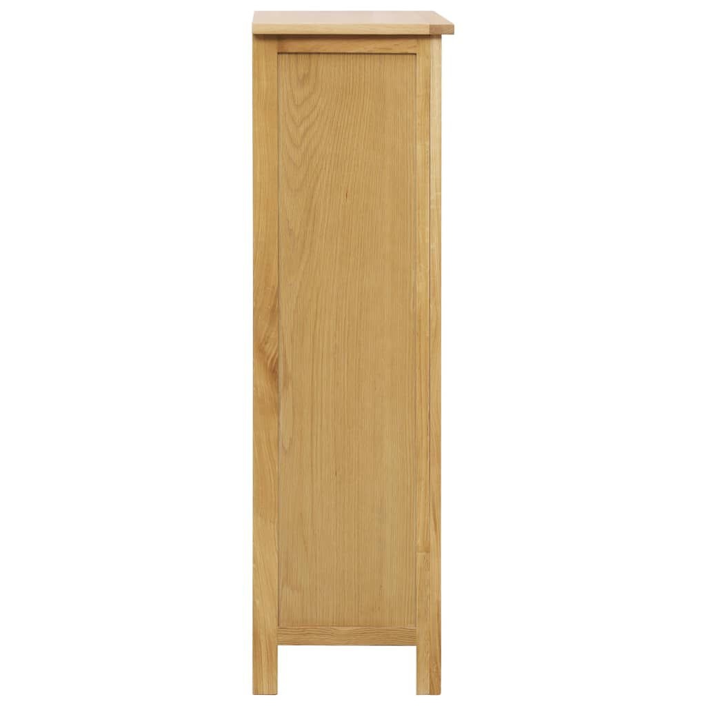 vidaXL Eiken Schoenenkast 76cm - 35% Korting! Op=Op!