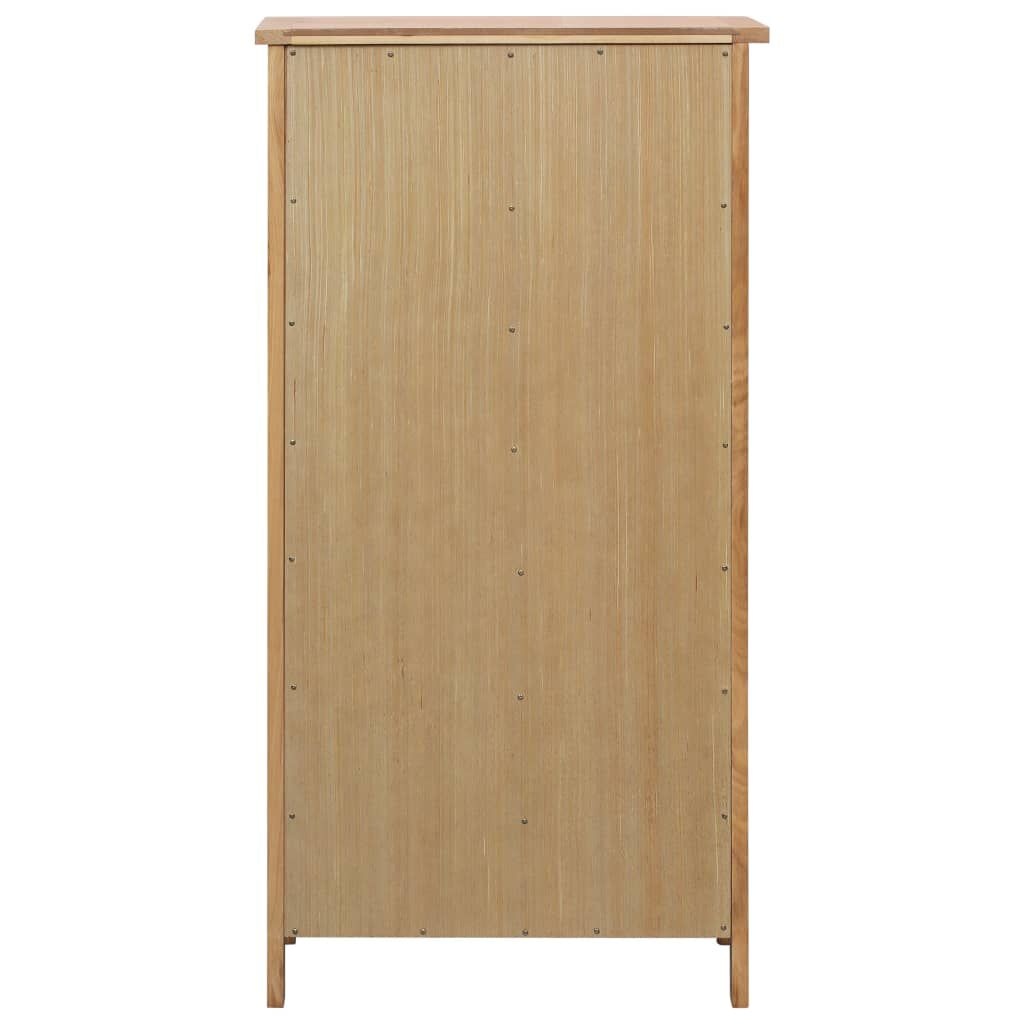 vidaXL Eiken Schoenenkast 76cm - 35% Korting! Op=Op!