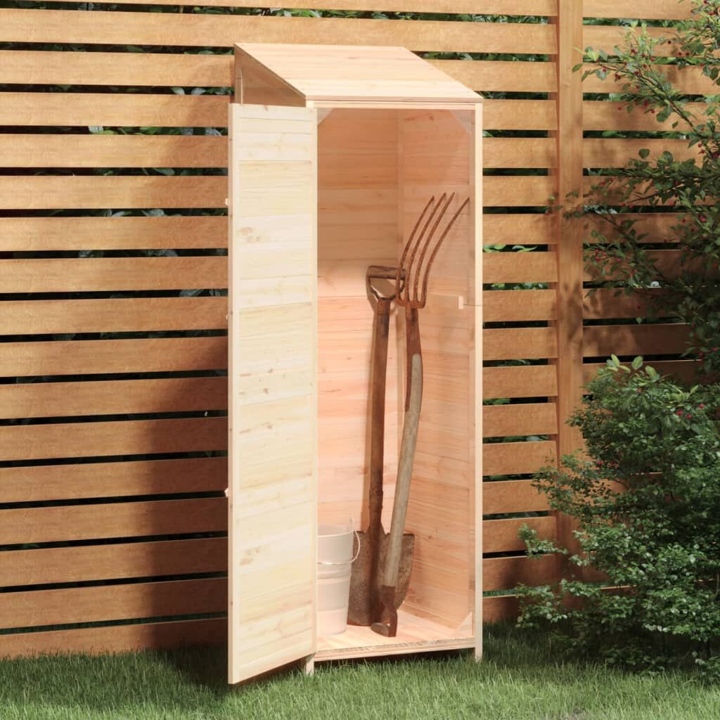 Tuinschuur Vurenhout 55x52x174cm - 55% Korting! Verkleuring