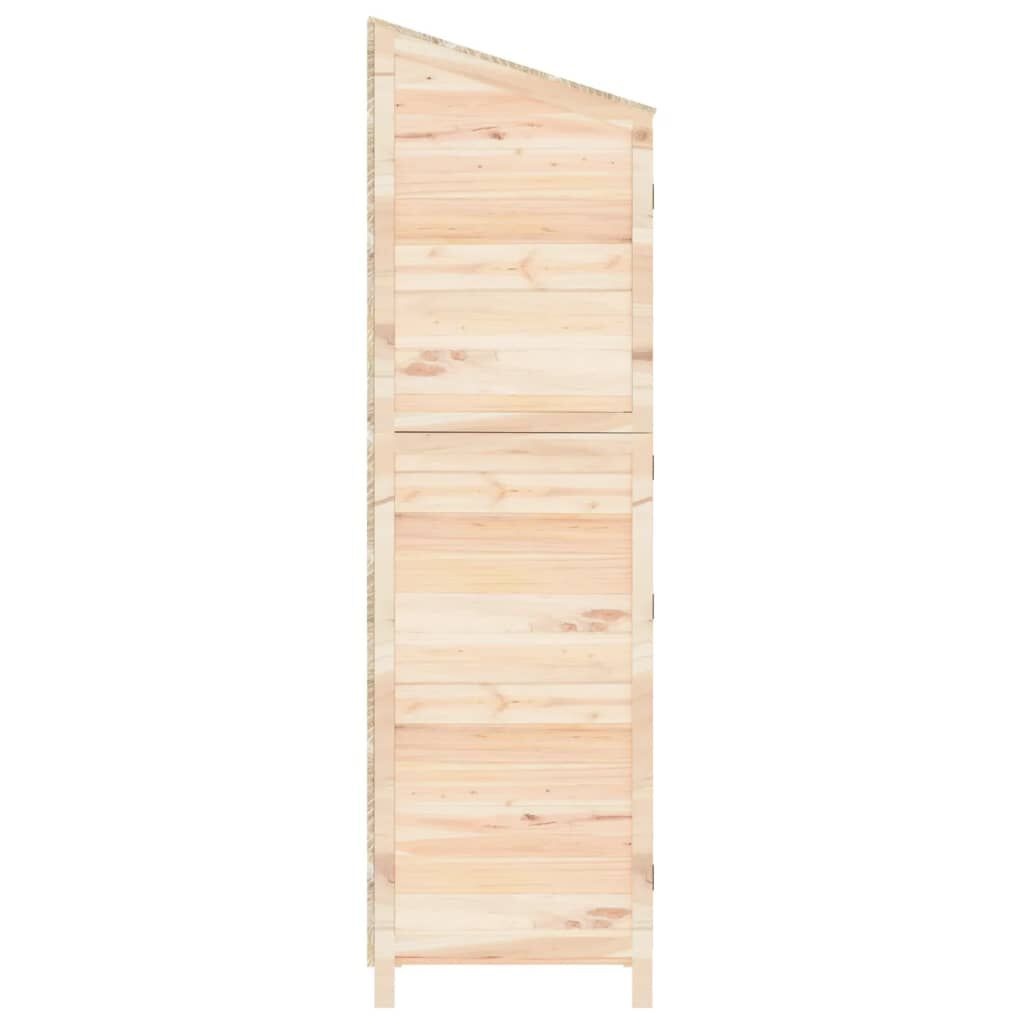 Tuinschuur Vurenhout 55x52x174cm - 55% Korting! Verkleuring
