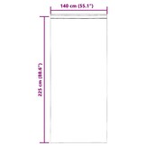 VidaXL Voile Gordijnen Lichtgrijs 140x225cm - 35% Korting!