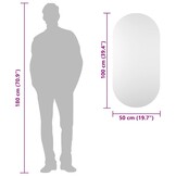 vidaXL Spiegel 100x50cm - 42% Korting! Zo Goed Als Nieuw!