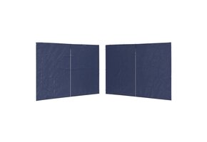 vidaXL Tentwanden Blauw (2 st) - Scheurtje - 55% Korting!