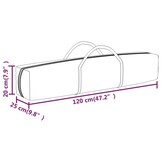 Inklapbare Partytent 2x2m Zwart - 35% Korting!