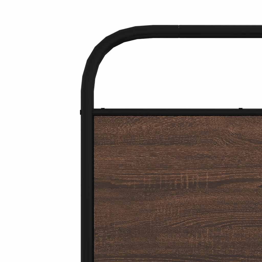 vidaXL Bedframe 80x200 Bruin Eiken - 60% Korting!