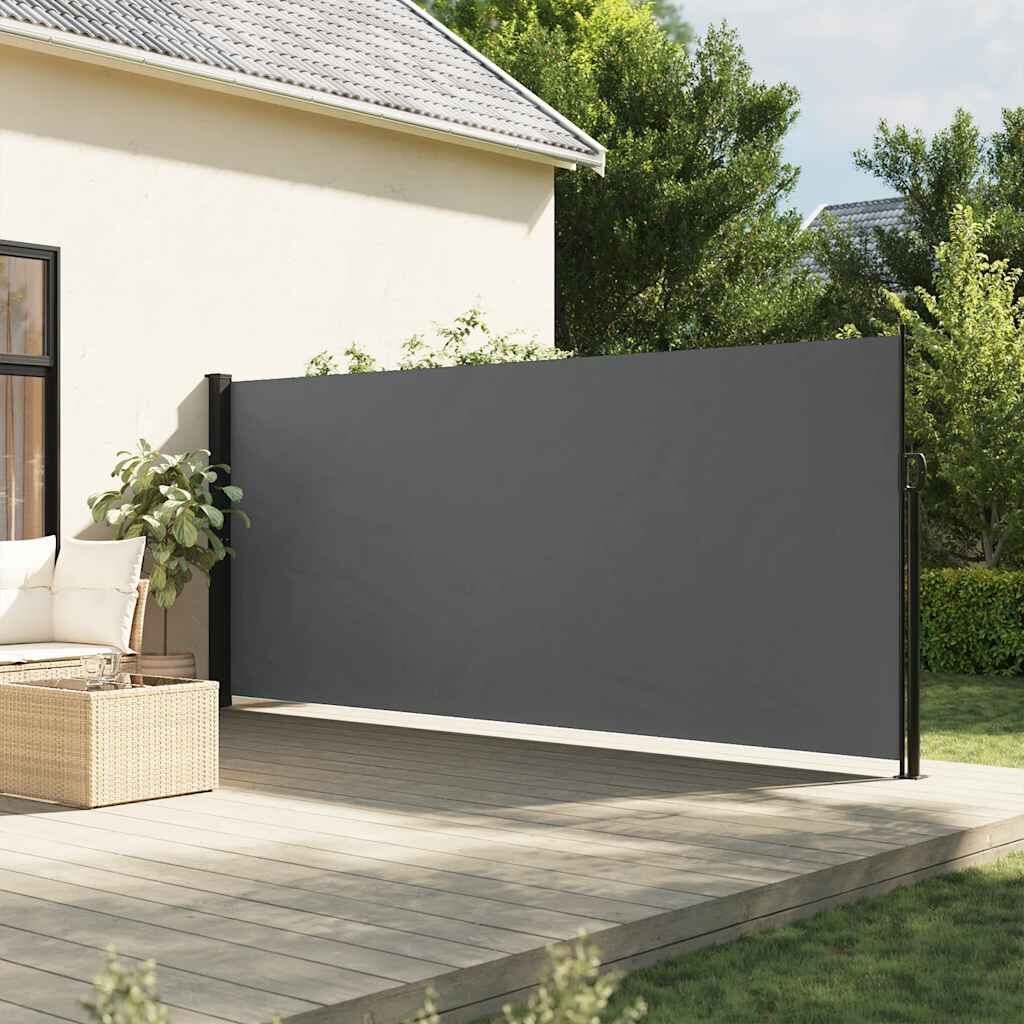 VidaXL Uittrekbaar Windscherm 180x300 Antraciet -41%