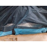 vidaXL Zwembadtent 590x520cm Blauw -55% Korting!