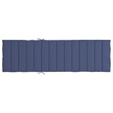 Ligbedkussen Marineblauw 200x60cm - vidaXL - 35% Korting!