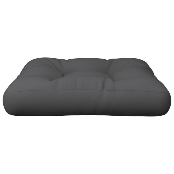 vidaXL Palletkussen Grijs 50x50cm - 35% Korting! Zo Goed Als Nieuw