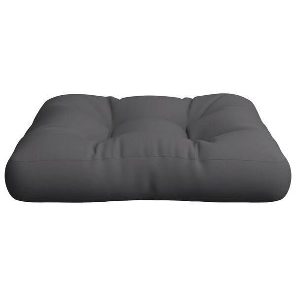 vidaXL Palletkussen Grijs 50x50cm - 35% Korting! Zo Goed Als Nieuw