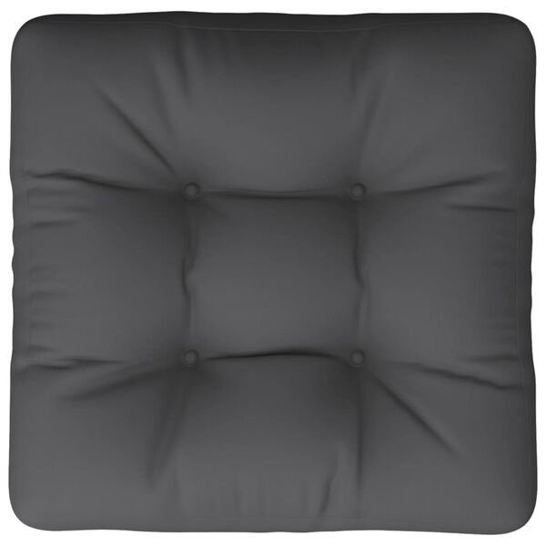 vidaXL Palletkussen Grijs 50x50cm - 35% Korting! Zo Goed Als Nieuw