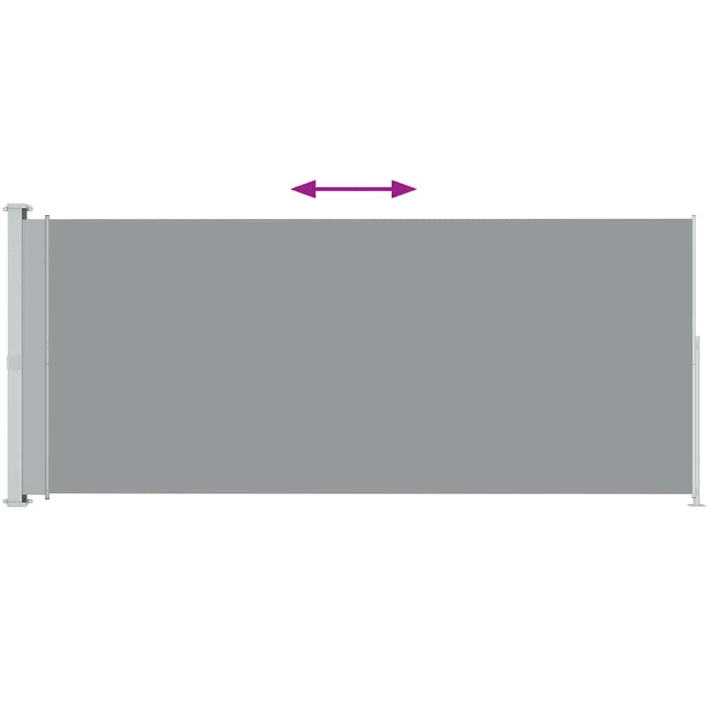 vidaXL Uittrekbaar Tuinscherm 200x500cm Grijs - 35% Korting!