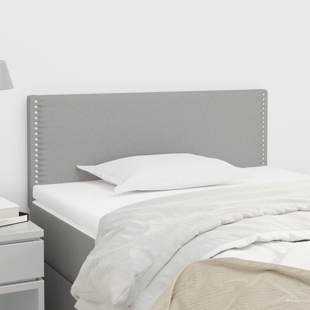 Hoofdbord Lichtgrijs 90cm - VidaXL - 41% Korting!