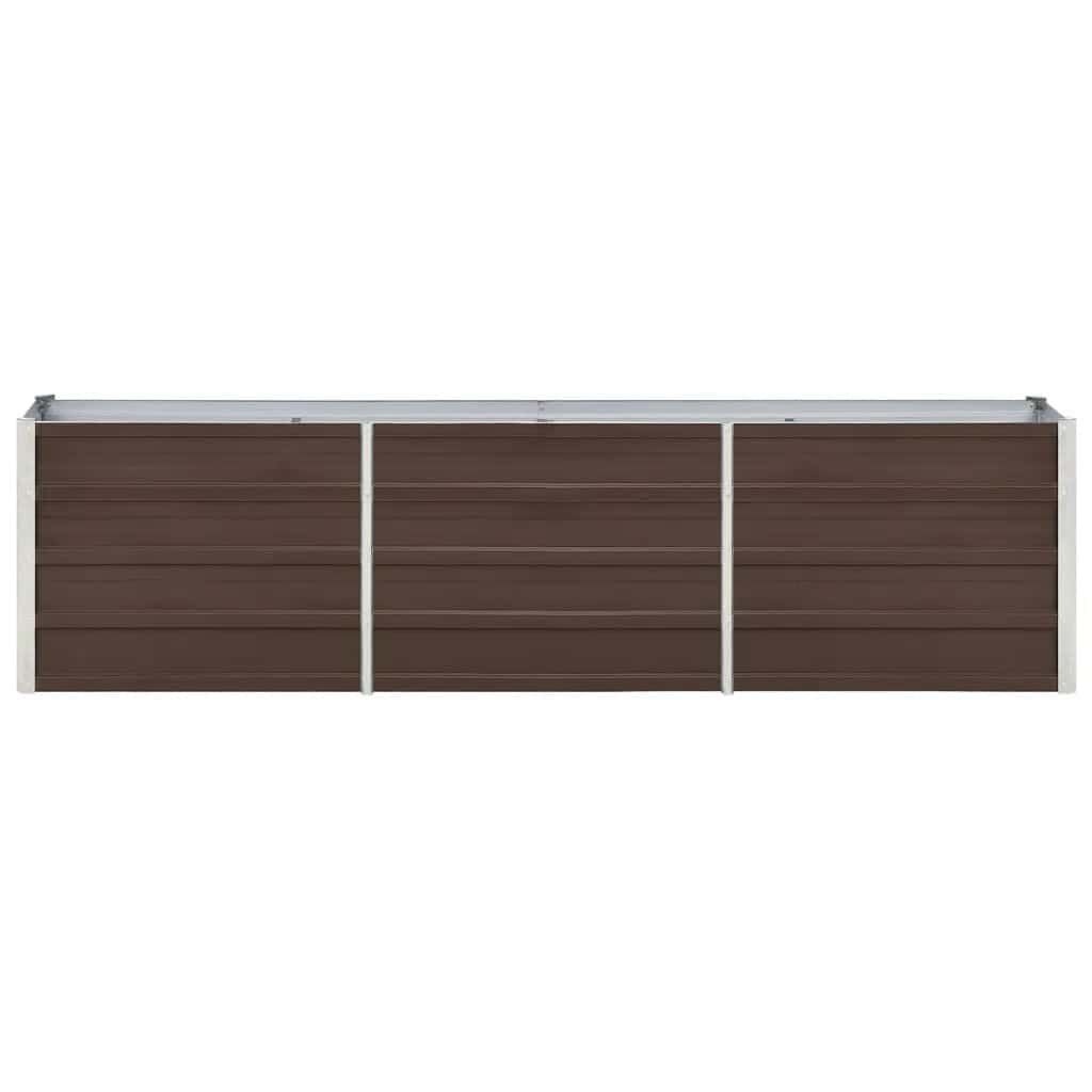 VidaXL Verhoogde Plantenbak Bruin 240cm - 35% Korting!