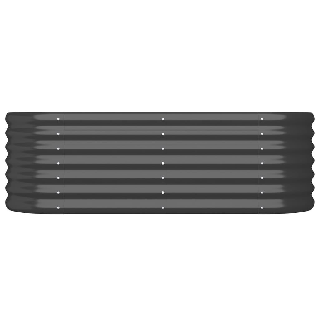 VidaXL Plantenbak Antraciet 114cm - 35% Korting!