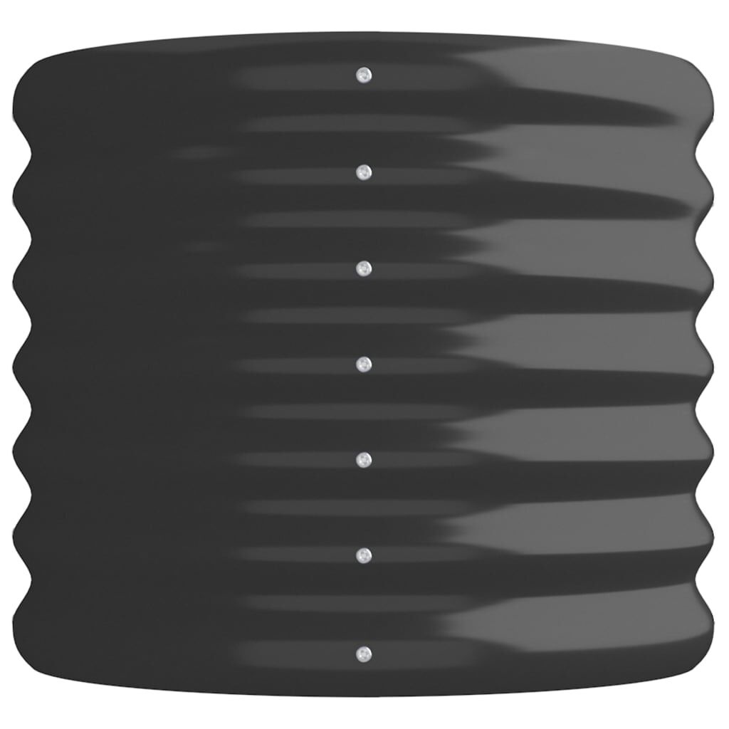 VidaXL Plantenbak Antraciet 114cm - 35% Korting!