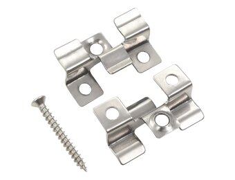 Terrasplankklemmen RVS (100 st) + Schroeven -35%!