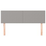 vidaXL Hoofdborden 2x Lichtgrijs 72cm - 41% Korting!