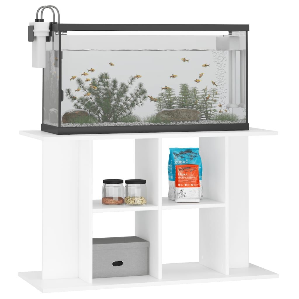 vidaXL Aquariumstandaard Wit 100x40x60cm - 35% Korting!